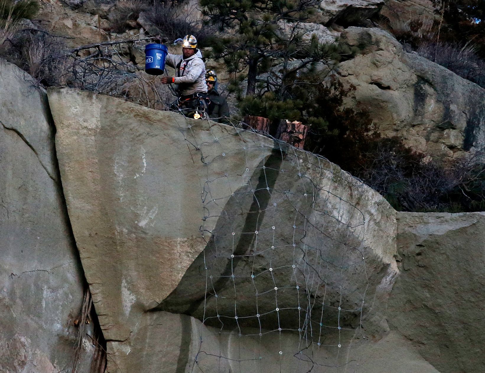 Laredo Place rock removal